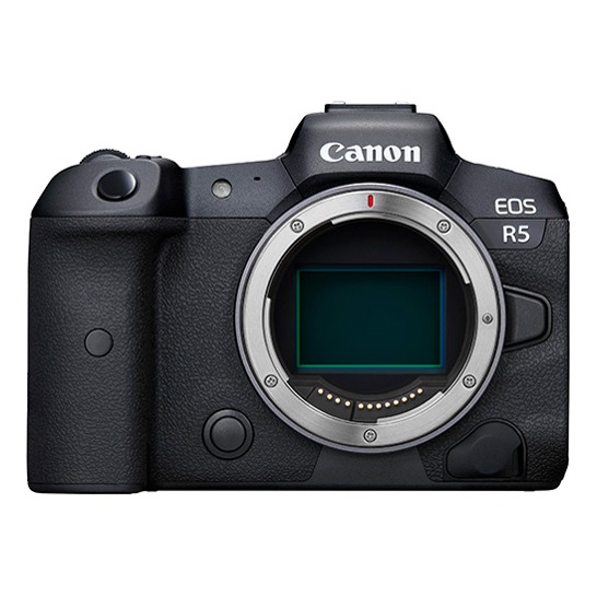 Canon EOS R5 ボディの外観